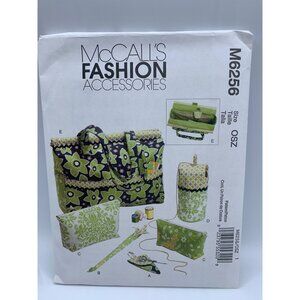 McCall's Access Tote Organizer Knitting Needle Holder Sewing Pattern M6256 - Unc